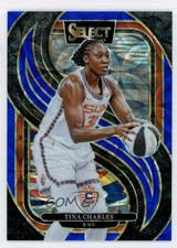 2025 Panini Select WNBA Premier Level Blue Scope Prizm /199 Tina Charles 19lz