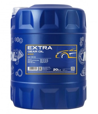 Mannol Extra Getriebeöl 75W-90 API GL-5 LS / GL-4 Schaltgetriebe 20L Kanister