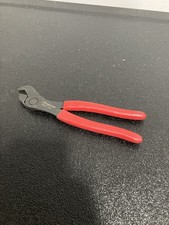 Snap On Tools 7-34 Long Angle Nose Battery Terminal Pliers Red 208ccp Usa