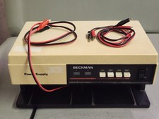 Beckman Scientific Instruments Laboratory/ School Power Supply + Cables/Leads