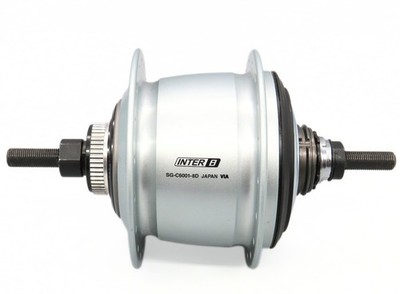 Shimano Nexus SG-C6001-8D 8 Gang Innennabe Center Lock Disc 135x187mm 36H -H