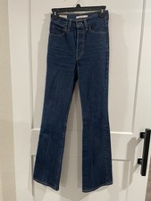 Levi's Premium Denim Ribcage Boot Jeans Sz 24x33