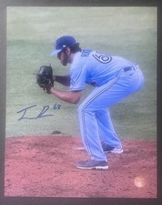 Toronto Blue Jays Jordan Romano Signed Autographed Type 1 Photo Frozen Pond COA