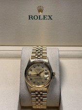 Rolex Oyster Perpetual Date Champagne Dial on Jubilee 15037 with Box