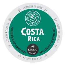 96/PACK - Coffee Bean & Tea Leaf Costa Rica Coffee K-Cup Pods BULK PACKAGING