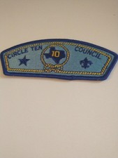 BSA, Circle Ten Council, CSP. DBLU BRD,Blu BK...