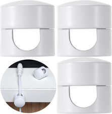 3 Sets Charger Holders for Cords, White Adjustable Cable Anchor Holders, Adhesiv