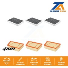 Air Cabin Filters (6 Total) Kit For Land Rover Range Evoque Discovery Sport LR2