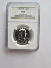 SILVER 1956 P PF68 FRANKLIN HALF DOLLAR GRADED NGC 50C P MINT 90% AG COIN TYPE 2