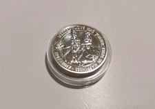 20 Pound Coin £20 Silver Uncirculated 2017 Wedding Elizabeth-Philip