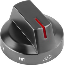 AMI PARTS DG94-03500A/Z for Samsung Stove Knob Replacement Black and Black