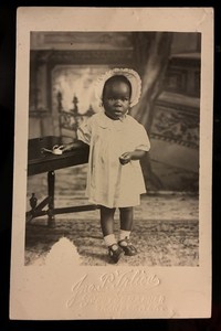 Historical Antique RPPC African-American Child by Jno P Trlica- Granger Texas