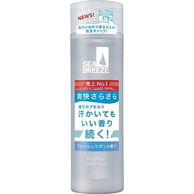 SEA BREEZE Deo & Water C Fresh Soap 160ml 3-Pack