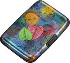 Mini RFID Aluminum Wallet Credit Cards Holder Business Card Case Metal ID Case f