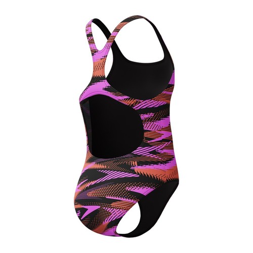 SPEEDO COSTUME DA BAGNO BAMBINA HYPERBOOM MEDAGLIA COSTUME DA BAGNO NERO/ROSA 9-10 ANNI - Foto 5 di 5