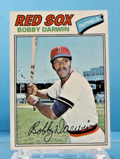 1977 Topps #617 - Bobby Darwin - Boston Red Sox - Near Mint