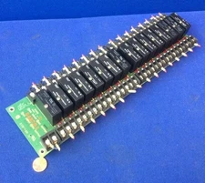 AMF POTTER & BRUMFIELD 2IO-16A RELAY BOARD W/ (16) OAC24 RELAYS