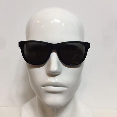 NIB Lacoste L848S 001 Matte Black Plastic Unisex Sunglasses 54mm