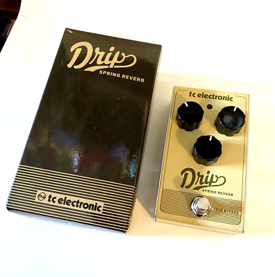 TC Electronic Drip Spring Reverb - Wirkung Nachhall A Frühling