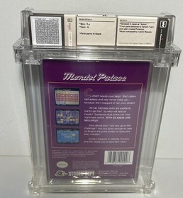 Mendel Palace (Nintendo Entertainment System, 1990) NES WATA 9.4A SEALED