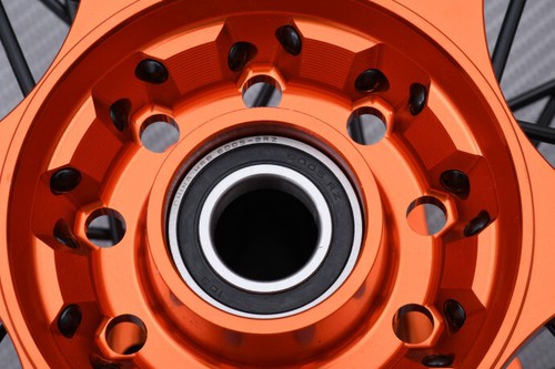 Complete Enduro Front + Rear Wheels Rims KTM SX 250 2013-2014 21"/18" - Picture 5 of 6