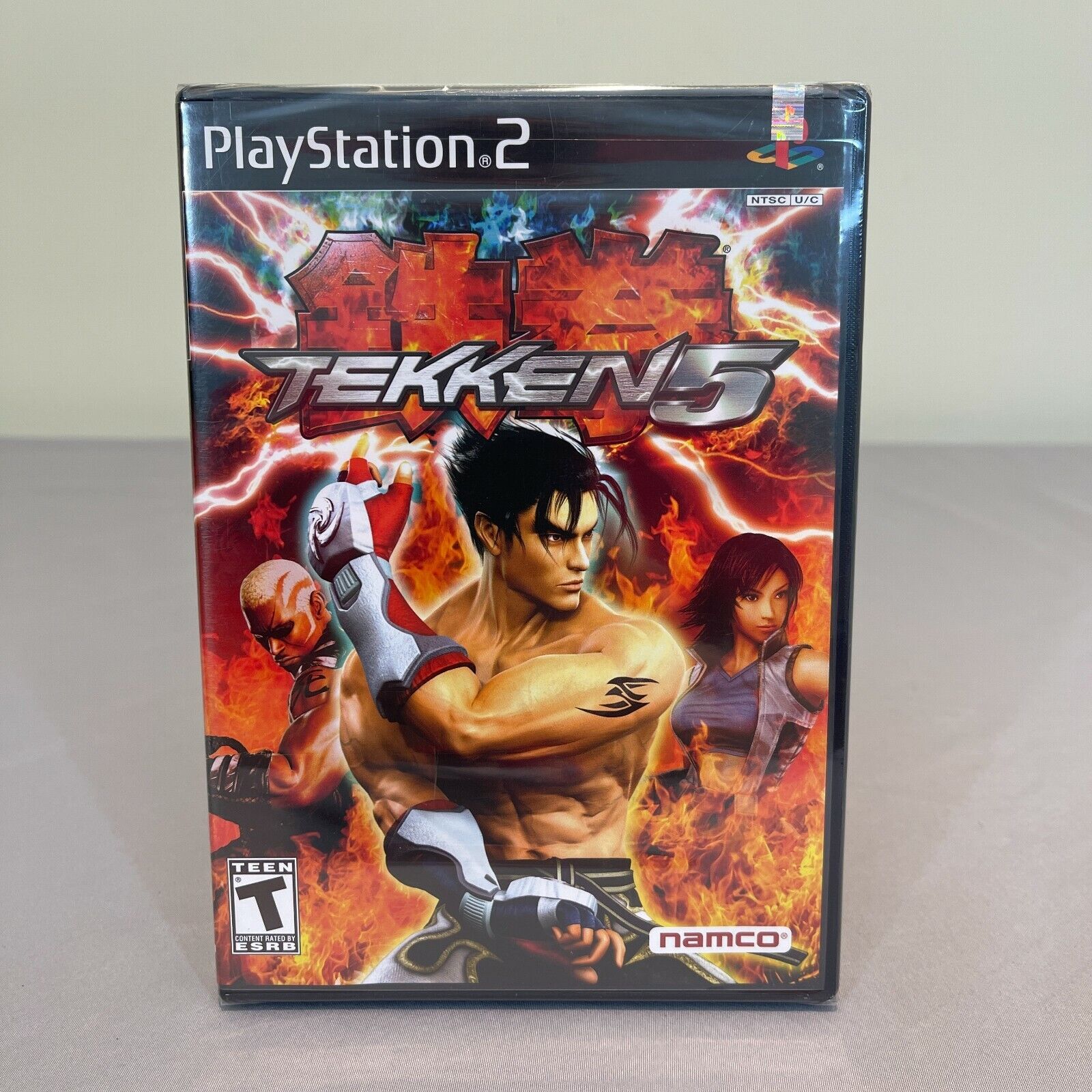 Tekken 5 PS2 Playstation 2 game Complete With Manual Tested Working PAL  French