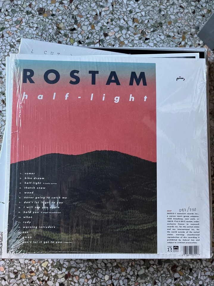 Rostam Half Light Vinyl Me Please 2LP Limited xx/750 Yellow Vampire Weekend 2017 Foto 2 de 4