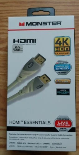 Monster Tablet eReader e Cabos HDMI A/V