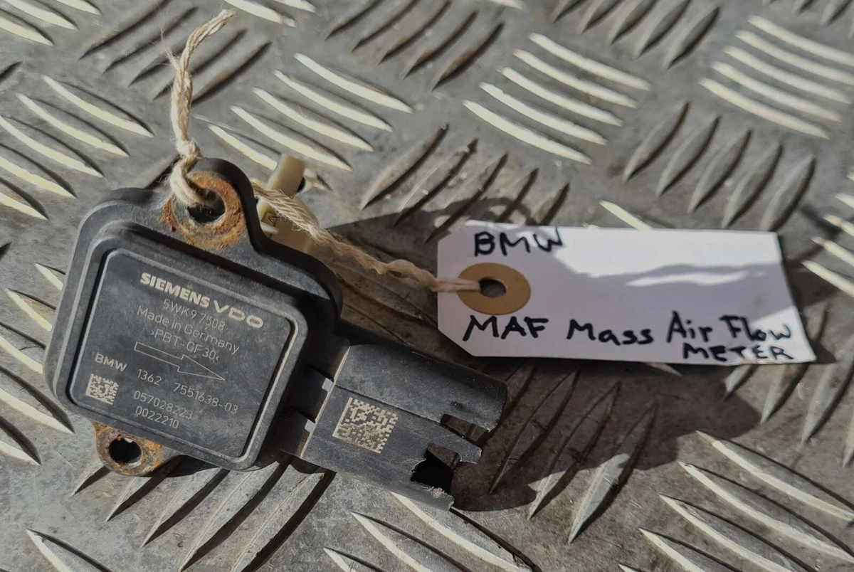 BMW MAF Mass Air Flow Meter 1362 7551638 03 | eBay