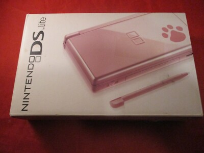Nintendo DS Lite Coral Pink System Empty Box ONLY (no console)