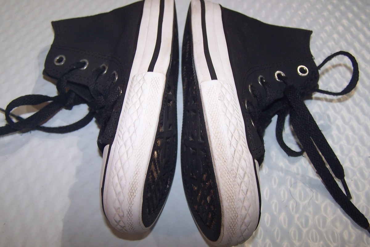 Converse Chuck Taylor All Star Black Leather High Top Converse Chuck Taylor All Star Black Leather High Top