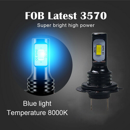 For Hyundai Sonata 2011-2014 - 6x Combo LED Headlight Fog Light Bulbs Kit Blue - Picture 2 of 12