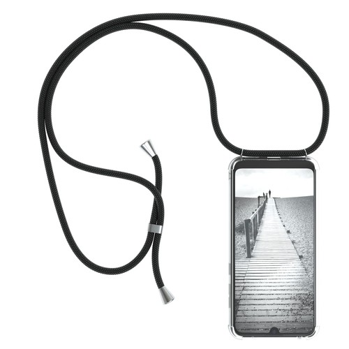 Do Huawei Y7 2019 Y7 Prime 2019 Etui na pelerynę z paskiem Łańcuch na telefon komórkowy Ochrona Silikon - Zdjęcie 8 z 26