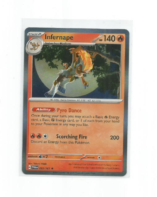 infernape pokemon card ex Pokemon Card Scarlet and Violet 248/198 Iron Treads ex Special Illustr –  Brokenvase Games