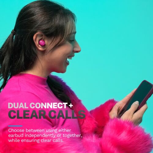 JLab Go POP+ True Wireless Bluetooth Earbuds, iOS, Android, Headphones - Picture 20 of 101