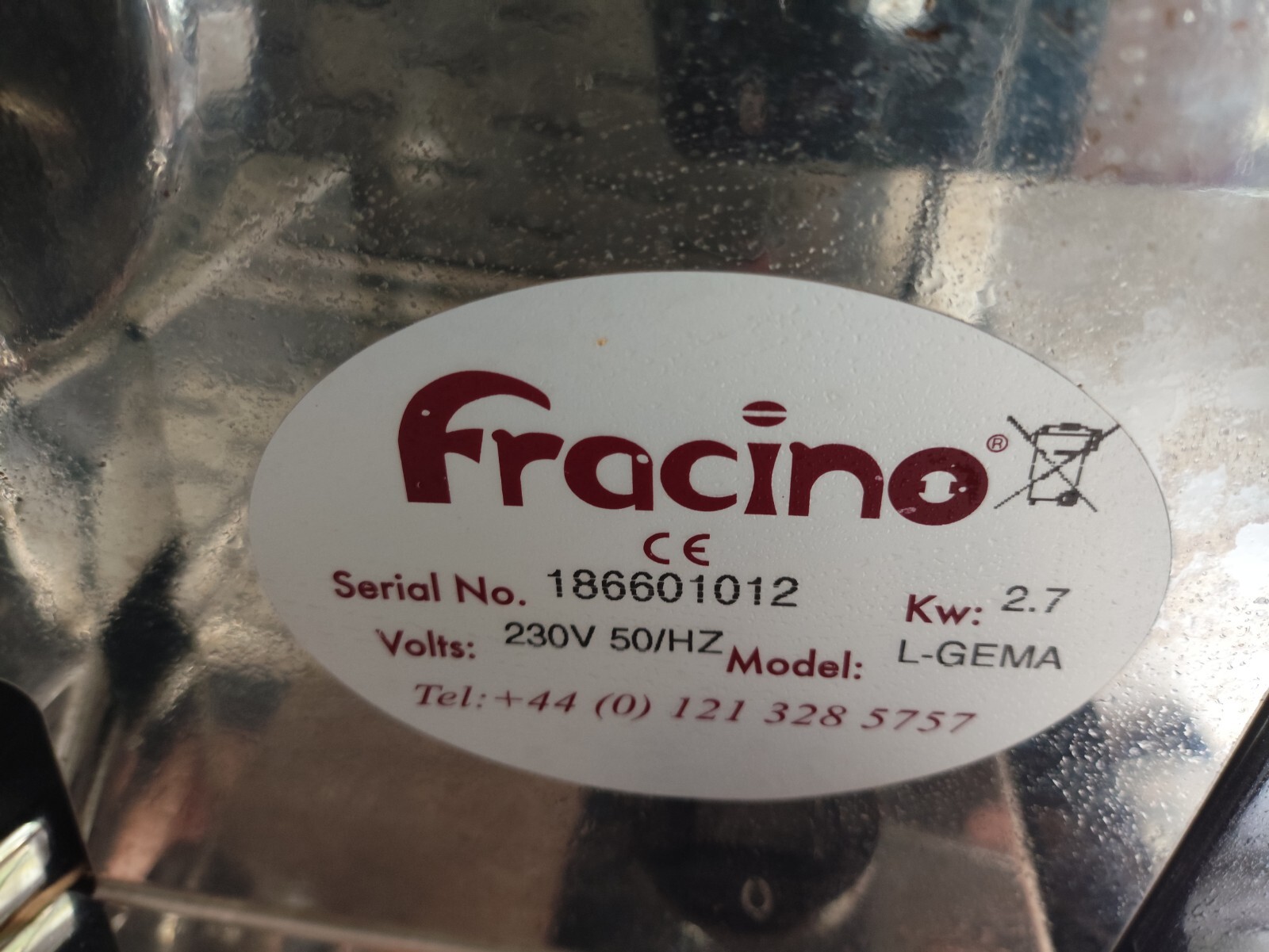 Fracino Little Gem Coffee Machine, Used good condition espresso capuccino eBay