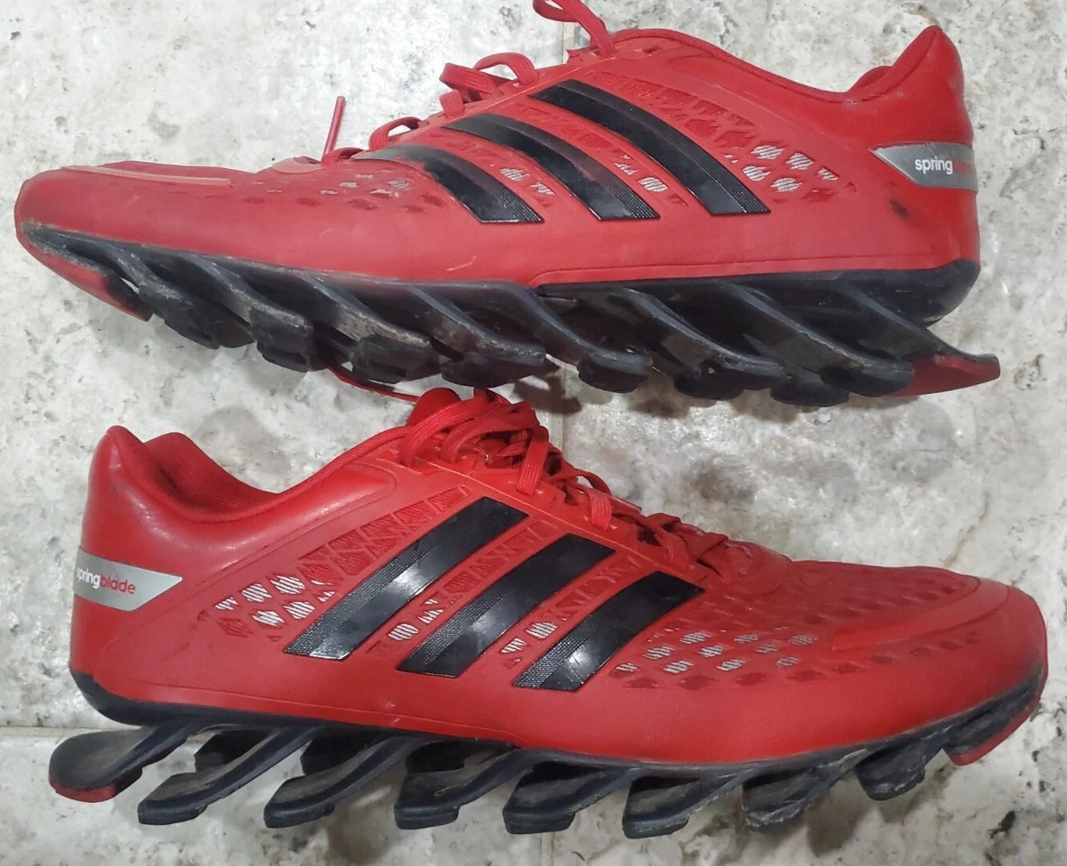 AWESOME ADIDAS SPRINGBLADE RED/BLACK SHOES MEN&#039;S SIZE US11 | eBay