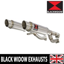 VMAX1200 V-MAX 1200 1984-2007 Exhaust Silencer Kit 230mm GP Round End Cans 230SR