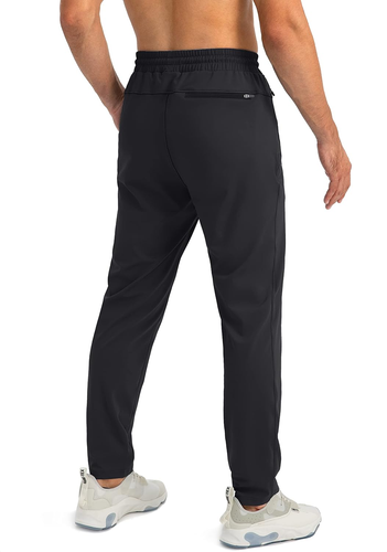 Men'S Sweatpants with Zipper Pockets Tapered Joggers for Men Athletic Pants for - 第 3/12 張圖片