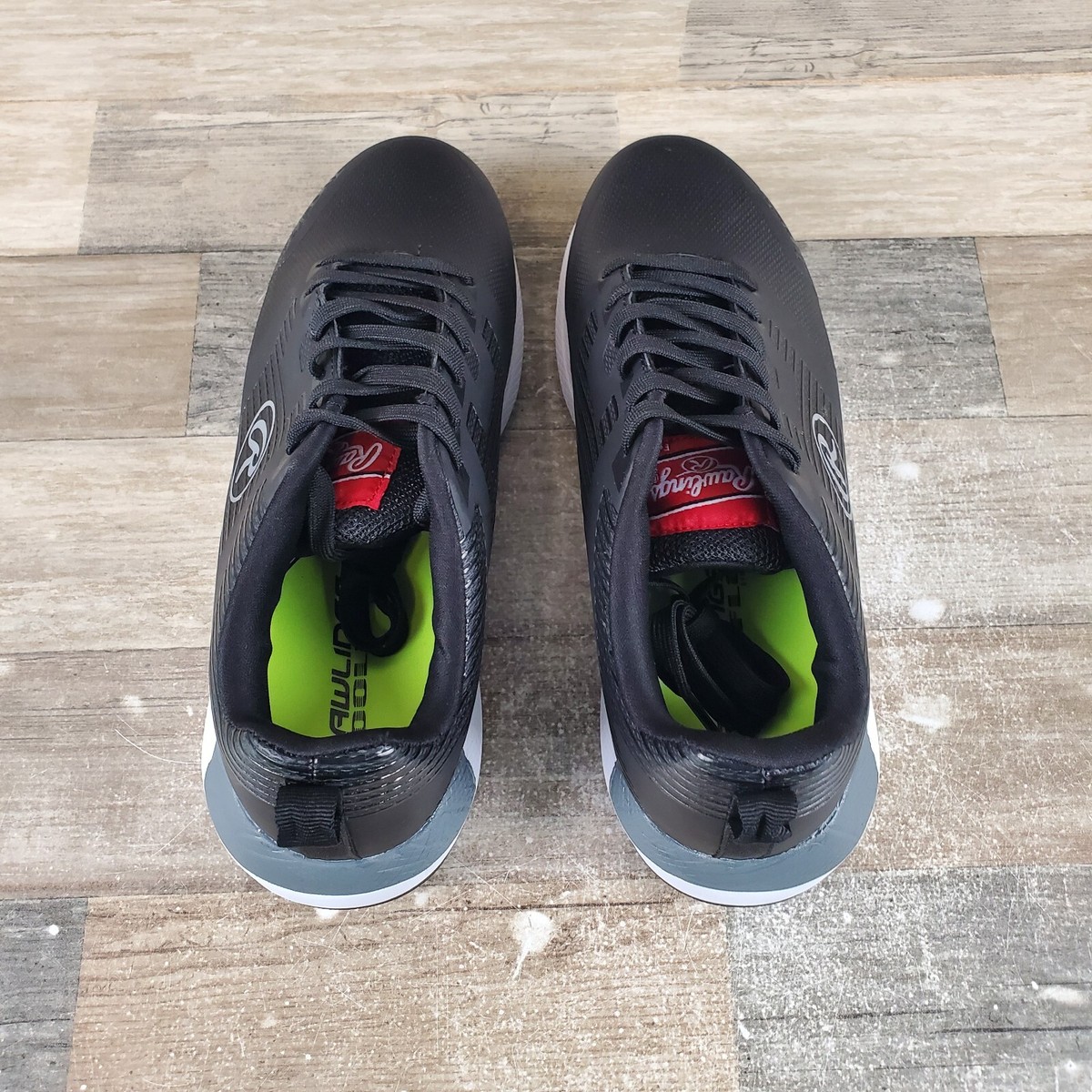Rawlings League Turf Mens Shoes Sz 8 D Baseball Cleats Black  display picture 1