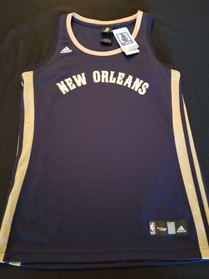 pelicans jersey dress New Pelicans Adidas Sleeveless Jersey Dress RARE!! Sparkle Size Youth XL