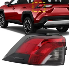 LED Left Driver Tail Light Rear Lamp Brake Outer For Toyota RAV4 2019-2022 2023