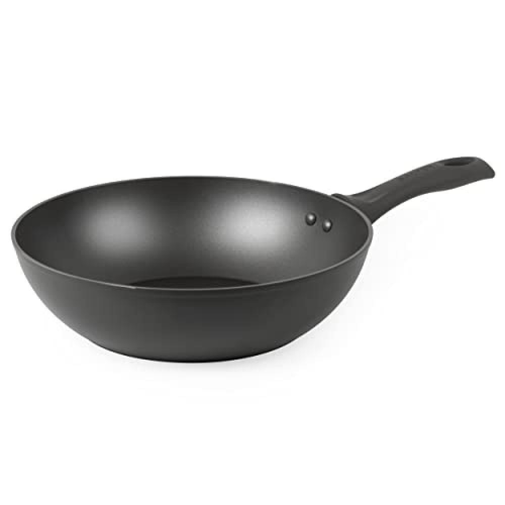 (TG. One Size) Salter BW11046EU7 Cosmos 28 cm Stir Fry Pan, wok, alluminio forgi