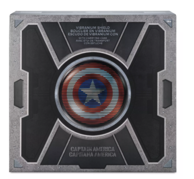 Disney Parks Marvel Captain America Vibranium Shield with Carrying