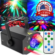 Luces De DJ Fiesta Activadas Por Sonido Con Control Remoto Decoracion Para Casa