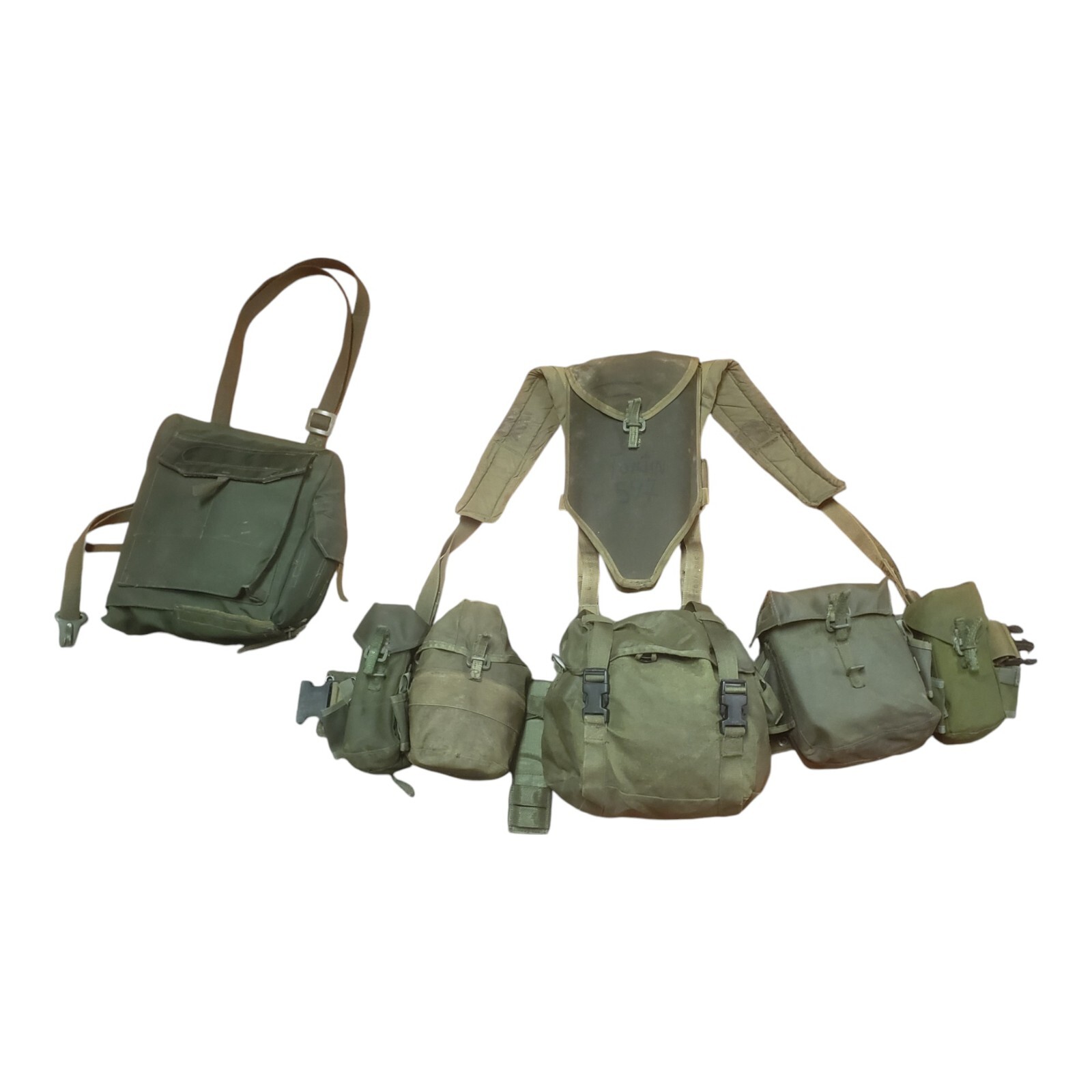 Canadian Armed Forces '82 Pattern Load Bearing 11 Piece Web Set Medium ...