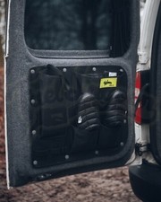 VW CADDY Barn Door storage organiser Work tools campervan set Both sides pockets