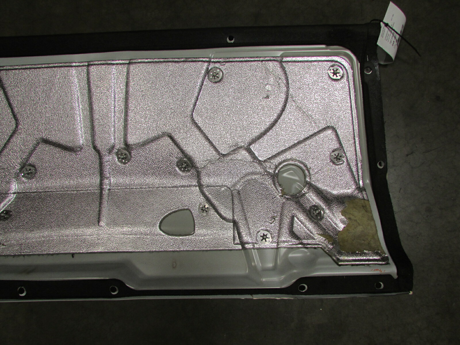 Ferrari 488 Spider, Roof Tub Heat Shield, Used, P/N 86880600