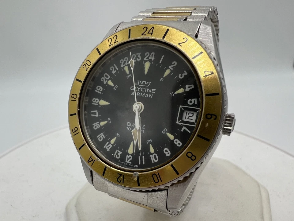 u070 Glycine Airman Quartz 24 Hour Date - Ref 823.111 - Image 3 of 4