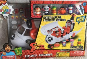 ryan's world combo panda airlines